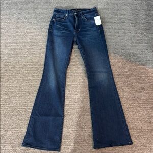Veronica Beard women’s blue jeans Beverly skinny flare high rise size 27 NWT